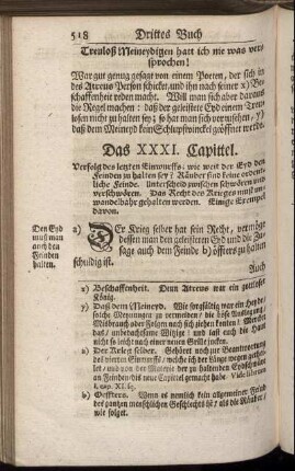 Das XXXI. Capittel. - Das XXXIV. Capittel.