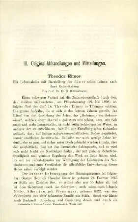 Theodor Eimer