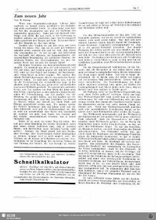 Zum neuen Jahr