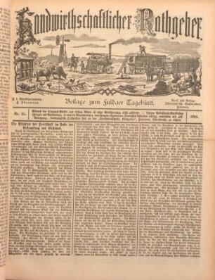 25: Beilage vom Montag, 2. Dezember 1901