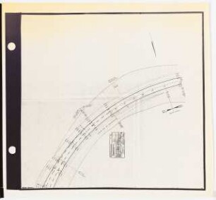 Plan der Biggetalsperre Zum Projekt gehörend: Gustav Allinger, Biggetalsperre, Kreis Olpe: Lageplan vom Ruhrtalsperrenverein (Blatt 10) 1:250