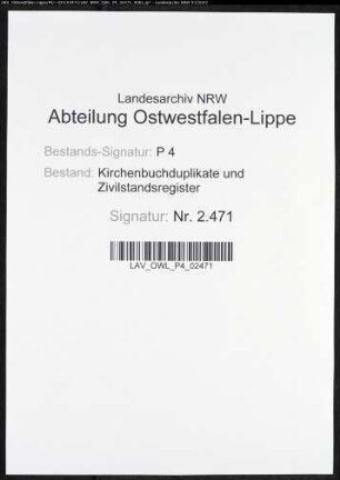 Kirchenbuchduplikat der katholischen Gemeinde Förde (GHT 1840-1854). (Gemeinde: Förde, katholische Gemeinde)