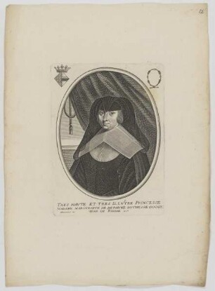 Bildnis der Margverite de Bethvne de Rohan