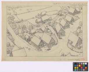 Assinghausen (Kreis Brilon): Dorf. Dorf (isometrische Darstellung)