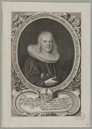 Bildnis der Johann Heinrich Epplin