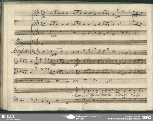 Cavatina: "Sappiate che raccontano"