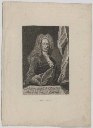 Bildnis des Johann Gottlieb Gleditsch