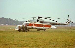 Hubschrauber Mi-4 der Interflug