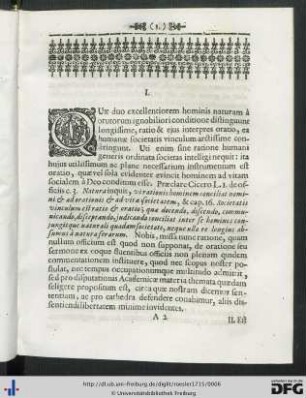 Dissertatio Moralis De Sermone Indeque Orta Obligatione.