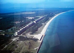 Seebad Prora auf Rügen : Blickrichtung Nordwesten