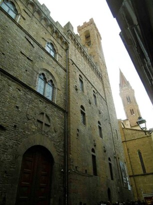 Florenz: Palazzo del Bargello und Badia Fiorentina (Turm)