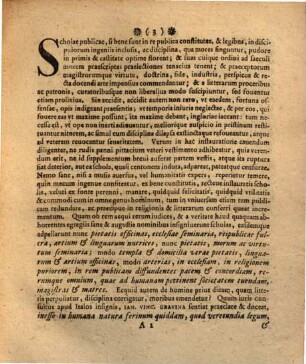 Scholas clandestinas, quas vulgo vocant Winkelschulen, reipublicae ac civitatis pestem esse praesentem paucis ostendit Jo. Henr. Messerschmid