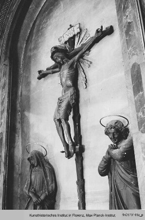 Kruzifix mit trauernder Maria und Johannes : Kruzifix (Crocifisso dei Bianchi)