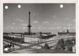 Berlin, Charlottenburg, Funkturm und Ausstellungsgelände