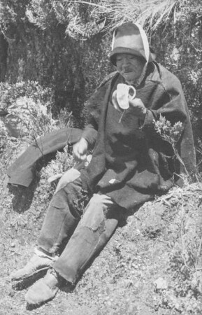 Männerportrait (Lateinamerika-Aufenthalte 1928/1942 – Album Das Vulkanland im Süden Kolumbiens. I. Teil, 1940)