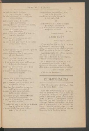 ¿Por qué? : [Poesía]