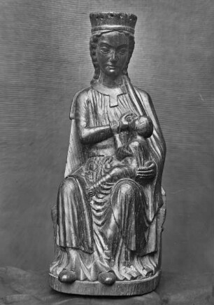 Thronende Maria lactans