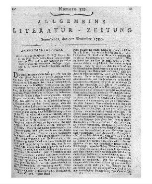 Ferro, P. J.: Vom Gebrauche des kalten Bades. 2. Aufl. Wien: Kurzbeck 1790