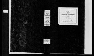 Bödigheim, evangelische, katholische und israelitische Gemeinde: Standesbuch 1808-1823