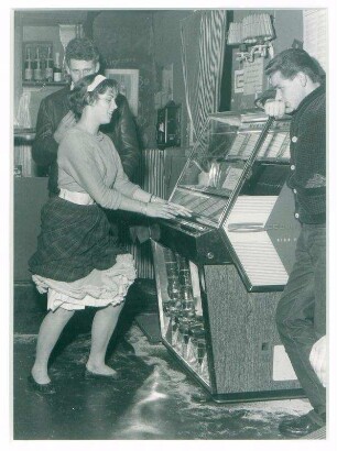 Music-Box in der Teenager-Bar