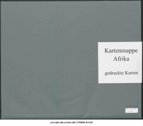 Danakil, Schoa, Kaffa bis zum Äquator : 1892-1901 : Kartensammlung