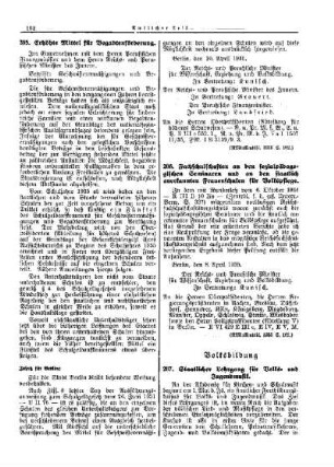 Höhere Mittel für Begabtenförderung : [Erziehung] ; [Amtliche Erlasse] ; [Amtlicher Teil]