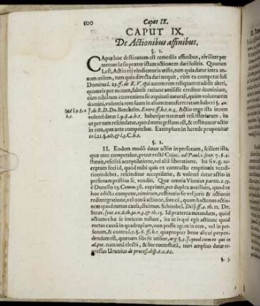Caput IX. De Actionibus affinibus.
