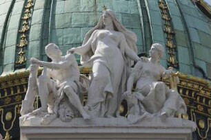 Allegorien der Weisheit, Gerechtigkeit und Stärke