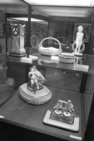 Badisches Landesmuseum. Ausstellung "Karlsruher Majolika"