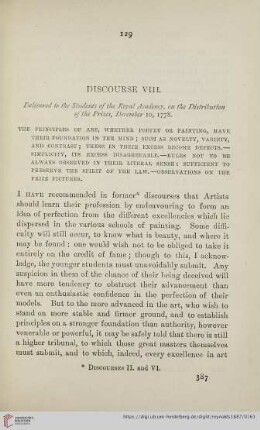 Discourse VIII