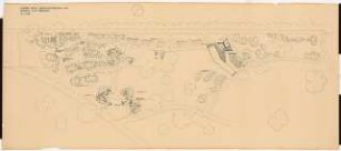 Bundesgartenschau 1955, Kassel: Gartenplan 1:200 Beispiele für Friedhöfe