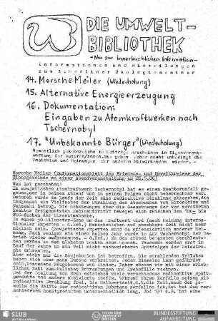 1986,Okt.(14-17): Umweltblaetter : Infoblatt des Friedens- und Umweltkreises Zionsgemeinde