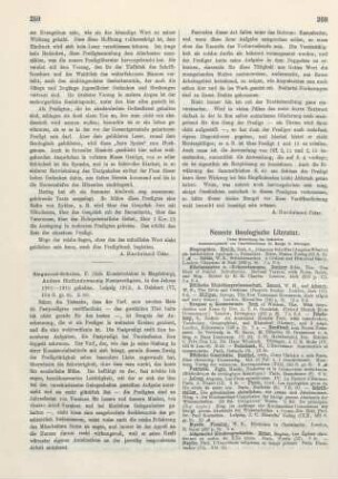 259-260 [Rezension] Siegmund-Schulze, F., Andere fünfundzwanzig Festpredigten, in den Jahren 1901 - 1910 gehalten