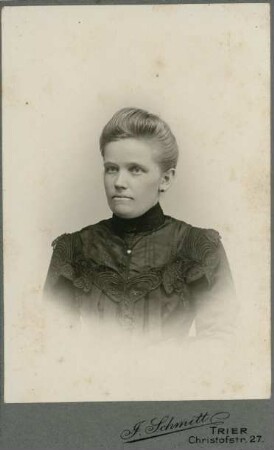 Bild einer jungen Dame