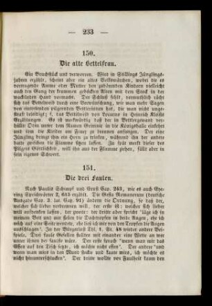151. Die drei Faulen.