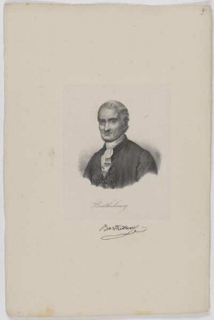 Bildnis des Jean Jacques Barthelemy