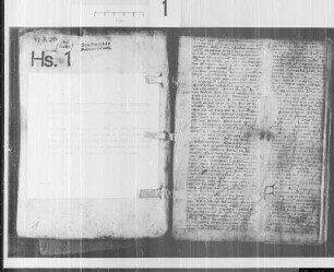 Münstersche Bischofschronik des Arnd Bevergern. Pergamenthandschrift.