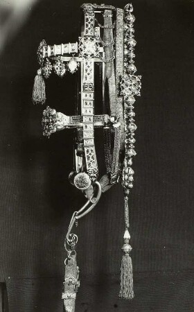 Kopfstück vom Reitzeug Johann Georgs I. und IV.