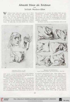 9/10: Albrecht Dürer als Zeichner