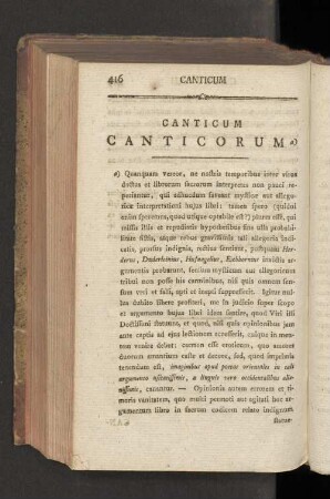 Canticum Canticorum