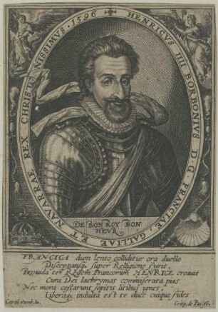 Bildnis des König Heinrich IV.von Frankreich