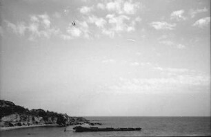 Odessa [Ukraine], Arkadia: Bucht mit versenktem Kahn