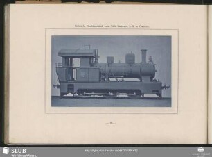 3/3 gek. Tender-Locomotive der Nederland'sch-Indischen-Spoorweg-Maatschappy