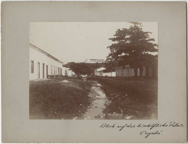 Vue sur le palais épiscopal de Cuyabá