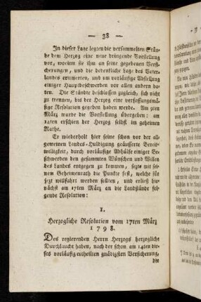 38-56 Herzogliche Resolution vom 17ten März 1798