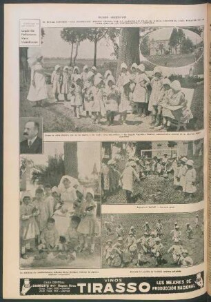 El hogar Sanford. - Una institución modelo creada por la empresa de tranvías anglo-argentino, para veraneo de los niños de los empleados de la compañia [Fotografías]