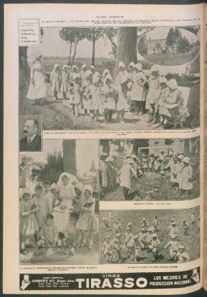 El hogar Sanford. - Una institución modelo creada por la empresa de tranvías anglo-argentino, para veraneo de los niños de los empleados de la compañia [Fotografías]