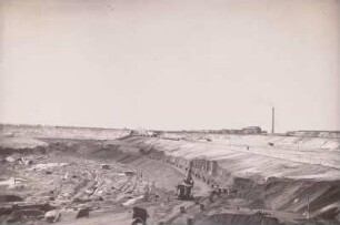 Braunkohle, Lobstädt bei Borna, Grube Viktoria, Bagger, Förderbahn