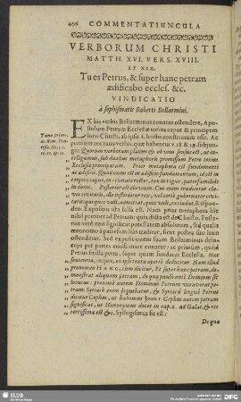 Commentatiuncula De Primatu Petri
