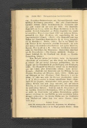 Sechstes Kapitel. Ueber die naturgemäße physische Erziehung der Säugline.